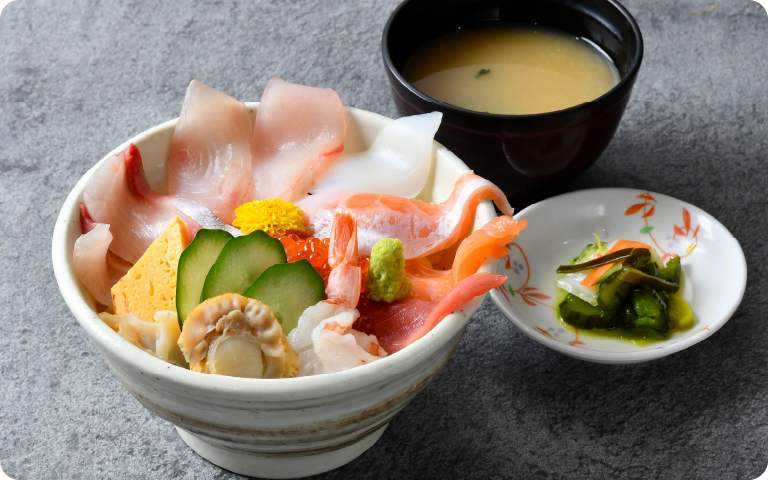 海鮮丼